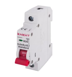 Автоматичний вимикач E.Next e.mcb.stand.45.1 типB 4.5kA