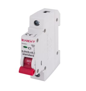 Автоматичний вимикач E.Next e.mcb.stand.45.1 типC 4.5kA
