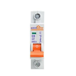 Автоматичний вимикач ECOHOME ECO 1p типC 4.5kA 40A-63A