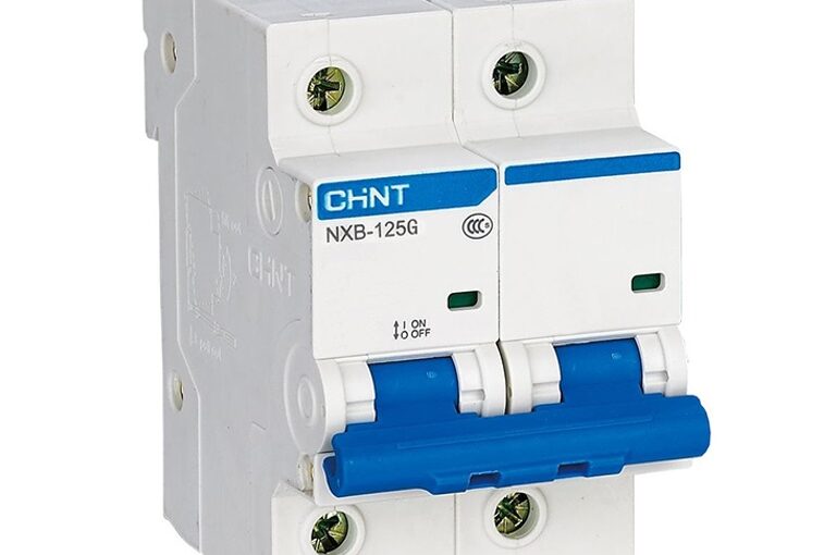 Модульний автоматичний вимикач Chint NXB-125 2P C 10kA