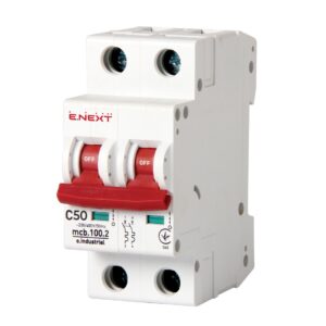 Автоматичний вимикач E.Next e.industrial.mcb.100.2.C 10kA