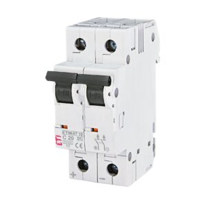 Автоматичний вимикач ETI ETIMAT 10 C 10kA 0.5А-20A