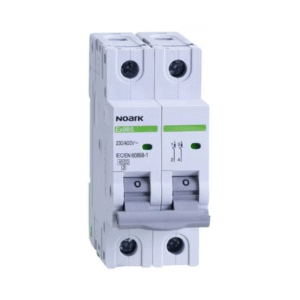 Автоматичний вимикач NOARK Ex9BS 2P B 4.5kA 6А-63A