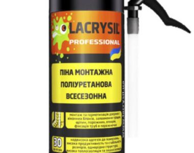 Поліуретанова монтажна піна побутова/всесезонна