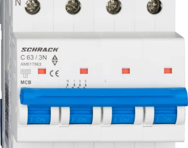 Автоматичний вимикач Schrack AM6 3P*N C 6кА
