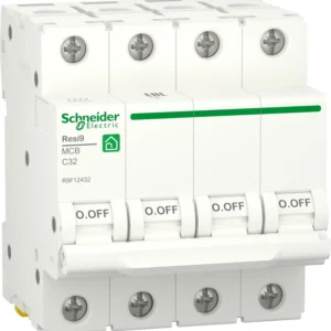 Автоматичний вимикач Schneider Electric RESI9 4P C 6кА