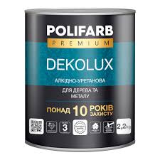Алкідно-уретанова емаль дерева та металу DEKOLUX