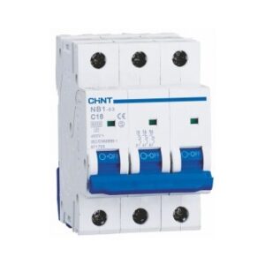 Автоматичний вимикач Chint NB1-63 3P B 6кА 1A-32A
